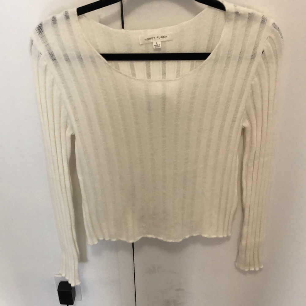 White sweater